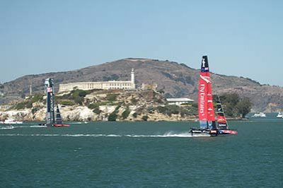 Louisa Gould - America's Cup 2013