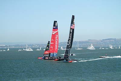 Louisa Gould - America's Cup 2013