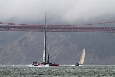 Louisa Gould - America's Cup 2013