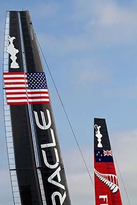 Louisa Gould - America's Cup 2013