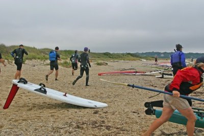 Louisa Gould - Windsurfing