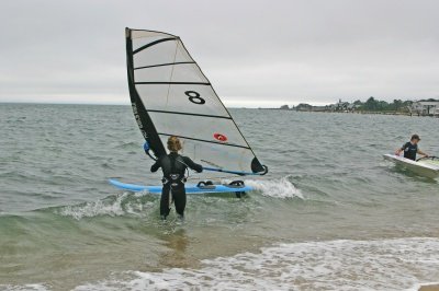 Louisa Gould - Windsurfing