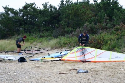 Louisa Gould - Windsurfing