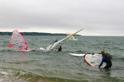 Louisa Gould - Windsurfing