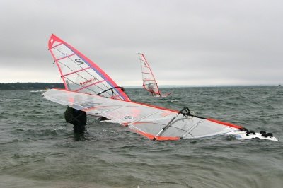 Louisa Gould - Windsurfing