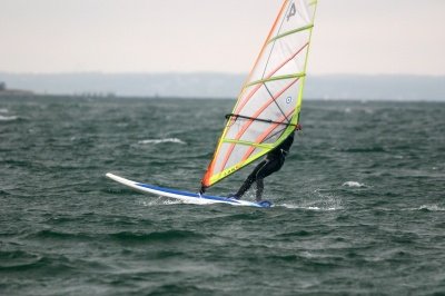 Louisa Gould - Windsurfing