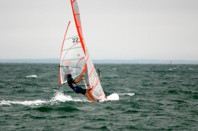 Louisa Gould - Windsurfing