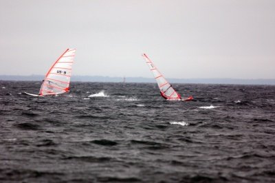 Louisa Gould - Windsurfing