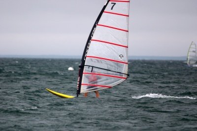 Louisa Gould - Windsurfing