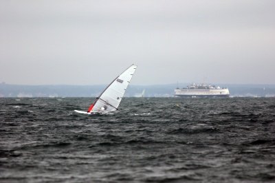 Louisa Gould - Windsurfing