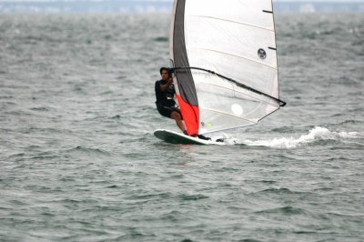 Louisa Gould - Windsurfing