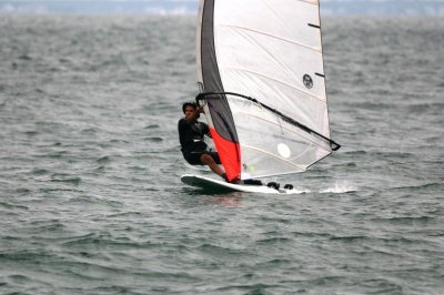 Louisa Gould - Windsurfing