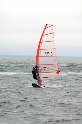 Louisa Gould - Windsurfing