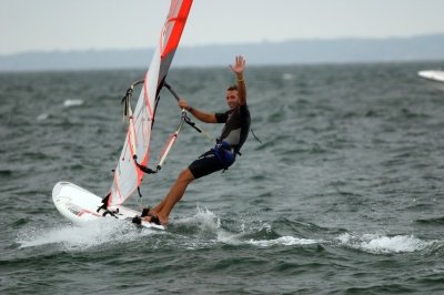 Louisa Gould - Windsurfing