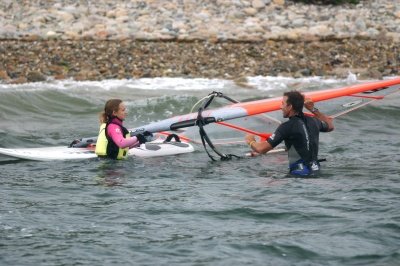 Louisa Gould - Windsurfing