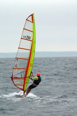 Louisa Gould - Windsurfing