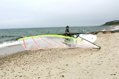 Louisa Gould - Windsurfing