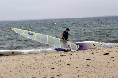 Louisa Gould - Windsurfing