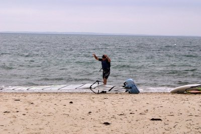 Louisa Gould - Windsurfing