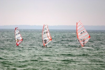 Louisa Gould - Windsurfing