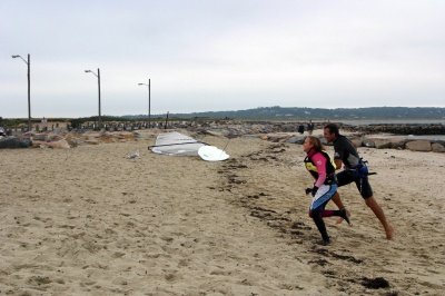 Louisa Gould - Windsurfing