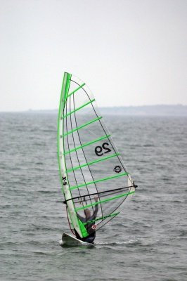 Louisa Gould - Windsurfing