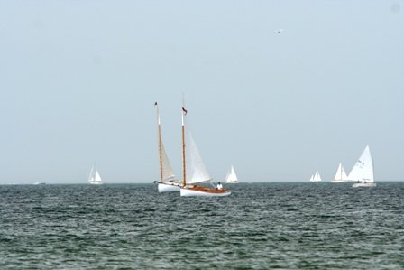 Louisa Gould - Cat Boat Race