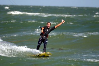 Louisa Gould - Kiteboarding