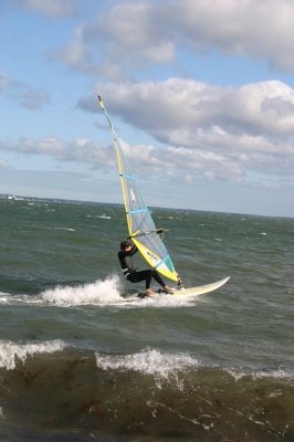 Louisa Gould - Windsurfing