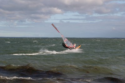 Louisa Gould - Windsurfing