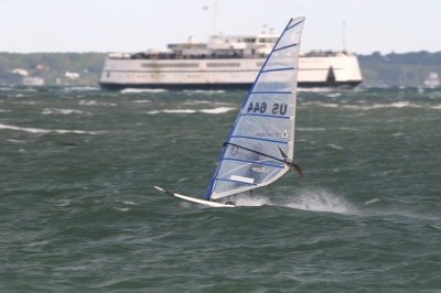 Louisa Gould - Windsurfing