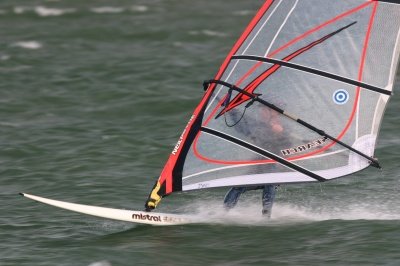 Louisa Gould - Windsurfing