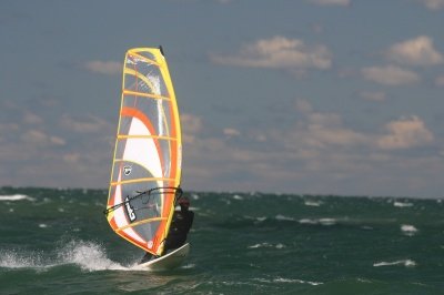 Louisa Gould - Windsurfing