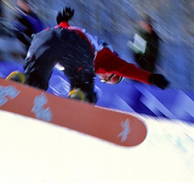 Louisa Gould - Snowboarding Olympics 2002