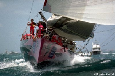 Louisa Gould - Volvo Ocean Race 2002, Miami