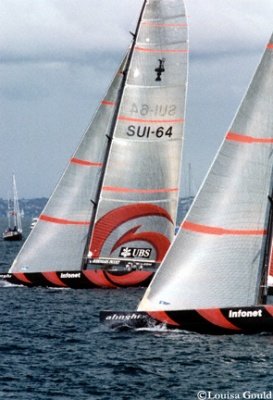 Louisa Gould - America's Cup 2003