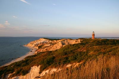 Louisa Gould - Gay Head Cliffs at Golden Hour