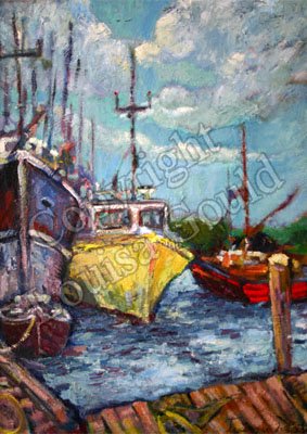 Louisa Gould - Menemsha Boats
