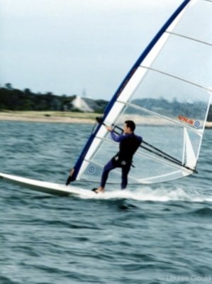 Louisa Gould - Windsurfing