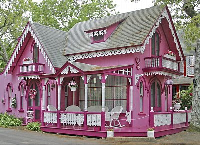 Louisa Gould - Pink Cottage
