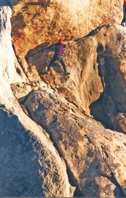 Louisa Gould - climbing