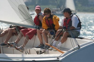 Louisa Gould - VH yacht club sonar