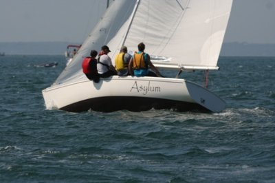 Louisa Gould - VH yacht club sonar