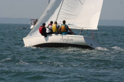 Louisa Gould - VH yacht club sonar