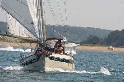 Louisa Gould - VH yacht club sonar
